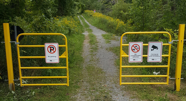 gates on the cataraqui trail