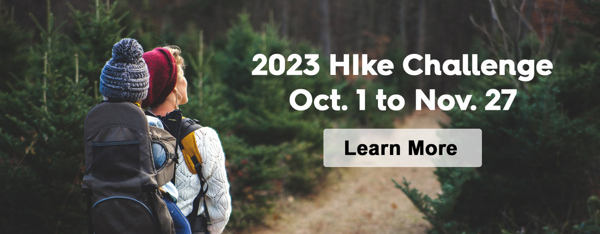 2023 hike challenge Oct. 1 to Nov 27. 