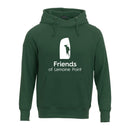 forest green friends of lemoine point hooded sweatshirt